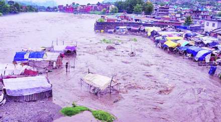 अतिवृष्टीचे थैमान; उत्तराखंडमध्ये पाच जणांचा मृत्यू