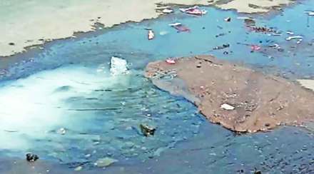 कोल्हापुरातील नाल्यांमुळे पंचगंगा नदी प्रदूषणात वाढ