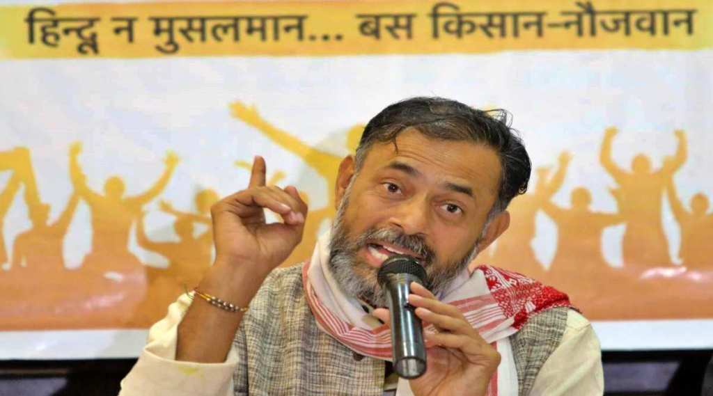 छोटय़ा-छोटय़ा आघाडीच्या प्रयोगाने भाजपला रोखणे शक्य! ; योगेंद्र यादव यांचा दावा