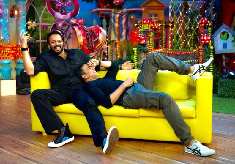 Akshay Kumar Rohit Shetty Chala Hawa Yeu Dya