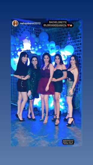 Ankita Lokhande Bachelorette Party Photos