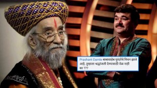 Babasaheb purandare And Actor Prashant Damle