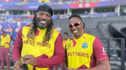 T20 WC: ड्वेन ब्रावोची आंतरराष्ट्रीय क्रिकेटमधून निवृत्ती; ख्रिस गेलने बॅट वर करत दिले संकेत