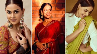 Genelia Deshmukh Saree Look