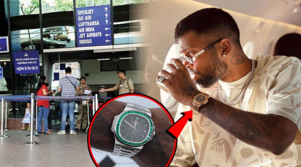 Hardik Pandya Rs 5 crore watches held up at Mumbai airport Hardik Pandya Rs 5 crore watches held up at Mumbai airport