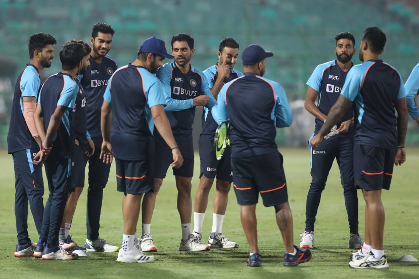 Team India st practice session in Jaipur