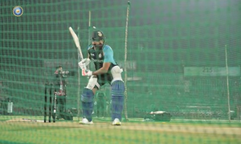 Team India st practice session in Jaipur