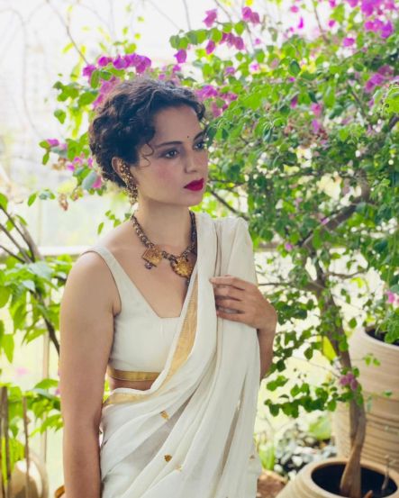 Kangana Ranaut Saree Blouse Collection Fashion
