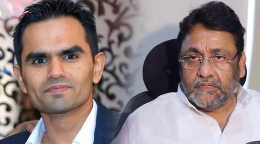 समीर दाऊद वानखेडे यांनी १६ एप्रिल २०१५ रोजी आईवर अंत्यसंस्कार करण्यासाठी मुस्लिम महिला असे प्रमाणपत्र घेऊन ओशिवरा मुस्लिम कब्रस्तानमध्ये अंत्यसंस्कार केले आणि लगेच दुसर्‍या दिवशी १७ एप्रिल २०१५ रोजी मुंबई मनपाकडून हिंदू नावाचा मृत्यूदाखला घेतला असा आरोप नवाब मलिक यांनी केला आहे.