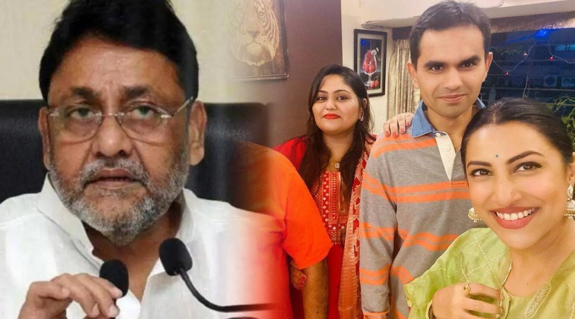 फर्जीवाडा करुन अनुसूचित जातीचे प्रमाणपत्र घेऊन सरकारी नोकरी मिळवली आणि आता परिवार मुस्लिम असतानाही आईच्या मृत्यूचा दाखला मनपाकडून हिंदू म्हणून घेतला आहे. दोन पद्धतीची ओळख वानखेडे कुटुंब कसे ठेवत आहे? असा सवालही नवाब मलिक यांनी केला आहे.