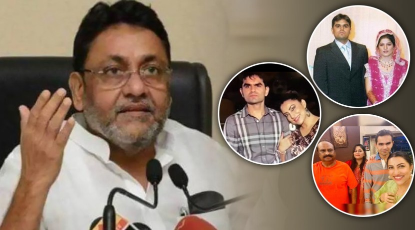 कुटुंब मुस्लिम असताना दुहेरी ओळख कशी दाखवत आहेत? असा सवालही नवाब मलिक यांनी केला आहे.