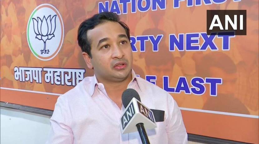 राज्याचे नगरविकास मंत्री एकनाथ शिंदेंनी भाजपा मध्ये येऊन आपलं आयुष्य सुखकर करावे अशी प्रतिक्रिया भाजपाचे आमदार नितेश राणे यांनी दिली आहे.