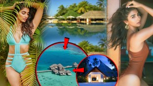 Pooja Hegde Maldives Vacation Luxury Hotel Huvafen Fushi Maldives one night charges
