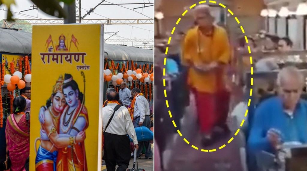 रेल्वेतल्या वेटर्सच्या पेहरावावर साधूंनी घेतला आक्षेप; अपमान होत असल्याचं सांगत दिला आंदोलनाचा इशारा
