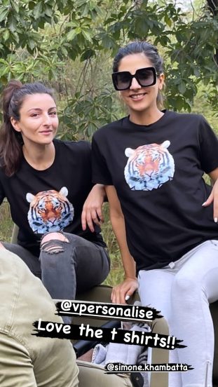 Soha Ali Khan Kunal Kemmu Inaaya Naumi Kemmu Tadoba National Park Photos