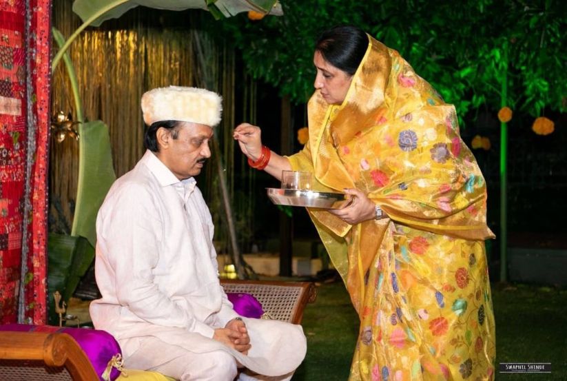 Sharad Pawar Supriya Sule Pawar Family Diwali 2021 Photos