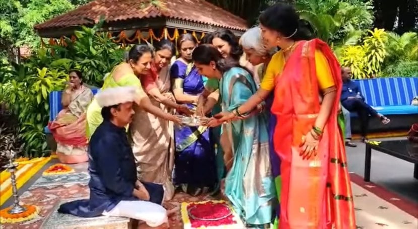 Sharad Pawar Supriya Sule Pawar Family Diwali 2021 Photos