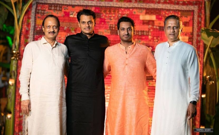 Sharad Pawar Supriya Sule Pawar Family Diwali 2021 Photos