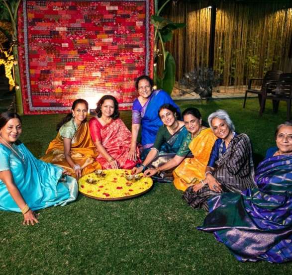 Sharad Pawar Supriya Sule Pawar Family Diwali 2021 Photos