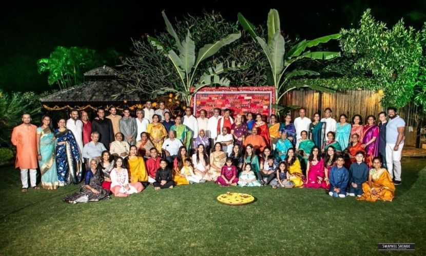 Sharad Pawar Supriya Sule Pawar Family Diwali 2021 Photos