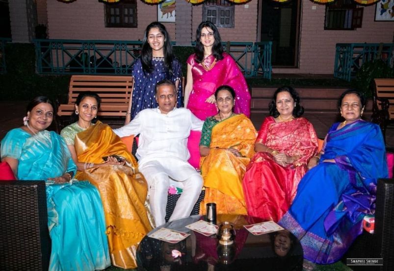 Sharad Pawar Supriya Sule Pawar Family Diwali 2021 Photos