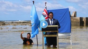 Tuvalu Minister at COP26