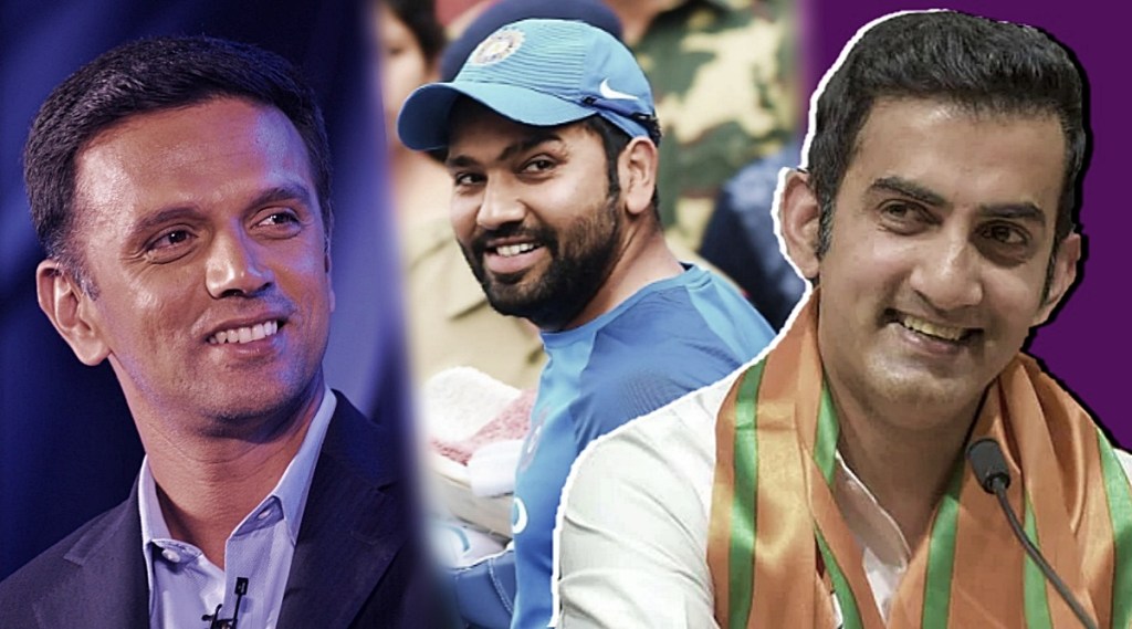 I hope rohit sharma and rahul dravid can win icc tournament very soon says gautam gambhir