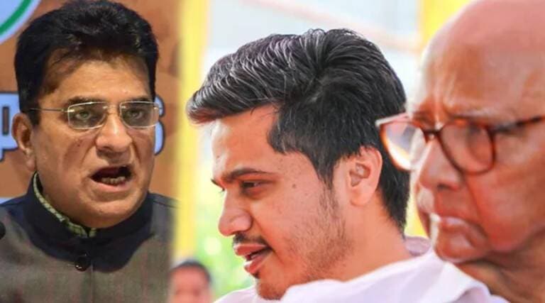 kirit somaiya Says NCP Leader Ajit Pawar and family has 1000 cr illegal property 