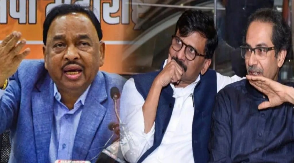 narayan rane on sanjay raut uddhav thackeray