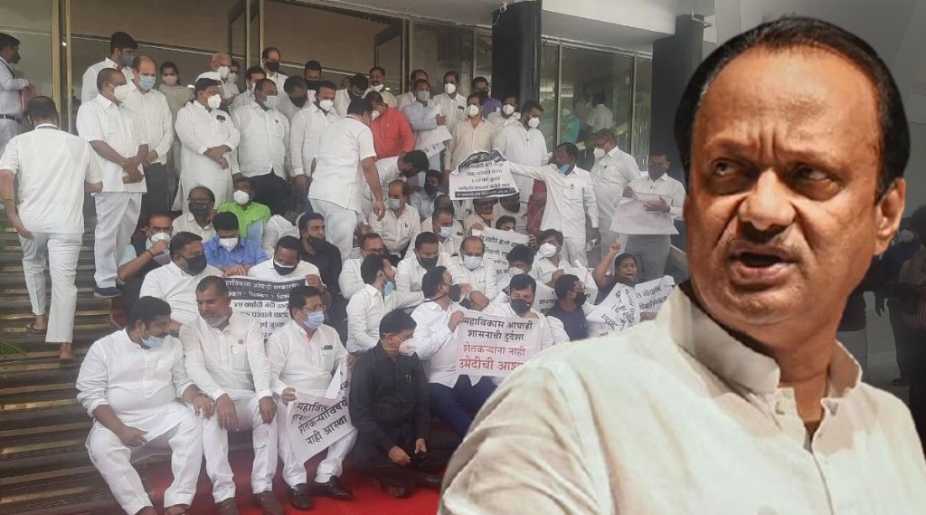 Ajit Pawar criticizes BJP over 12 suspended MLAs Ajit Pawar criticizes BJP over 12 suspended MLAs