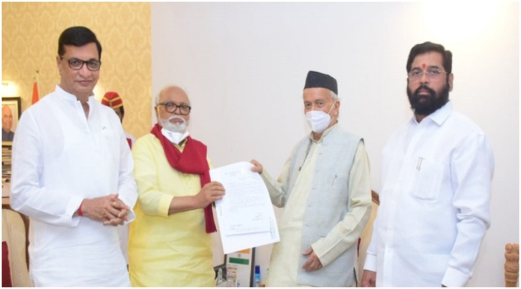 महाविकास आघाडीकडून विधानसभा अध्यक्षांच्या निवडीचा कार्यक्रम राज्यपालांकडे सुपुर्द