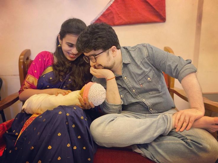 Marathi Actors Blessed With Baby Photos