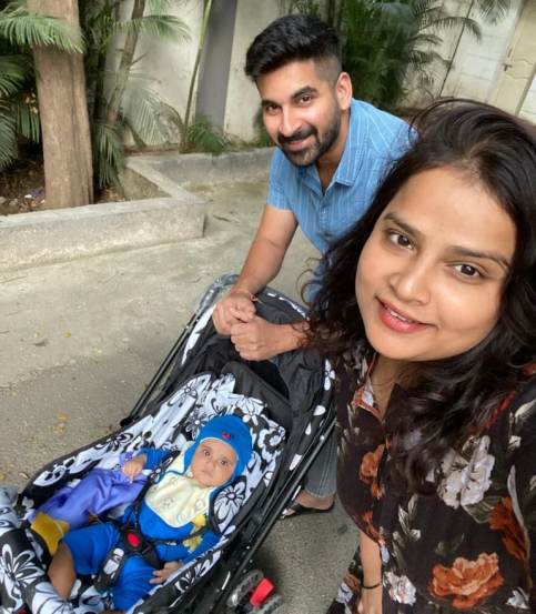Marathi Actors Blessed With Baby Photos