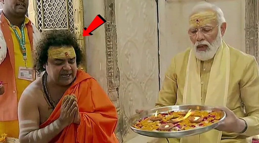 PM Modi at Kashi Vishwanath corridor PM Modi at Kashi Vishwanath corridor