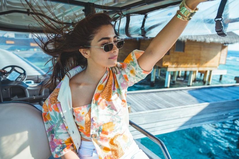 Pooja Hegde Maldives Photos