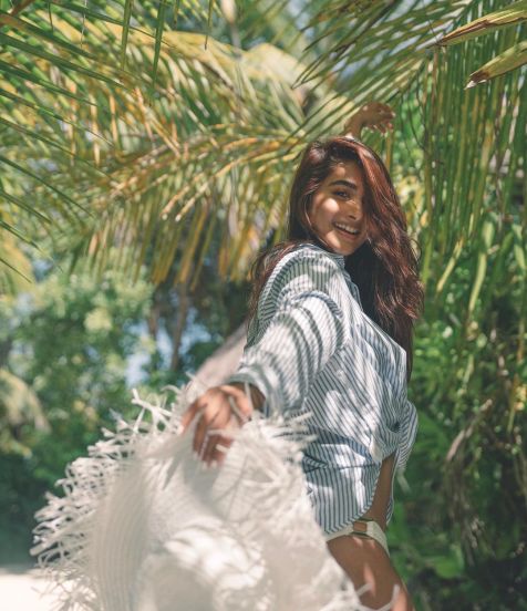 Pooja Hegde Maldives Photos