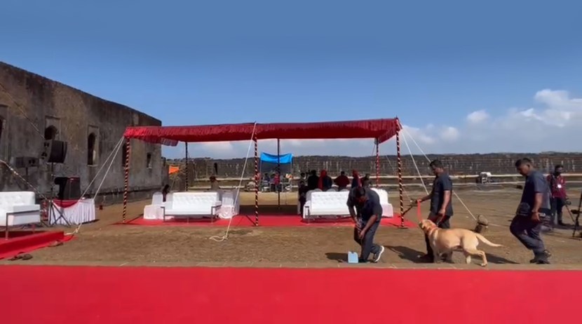 President Ram Nath Kovind Raigad Fort Maharashtra