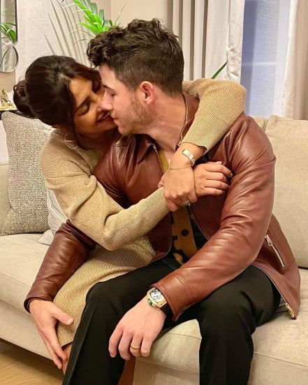 Priyanka Chopra Nick Jonas Anniversary Celebration