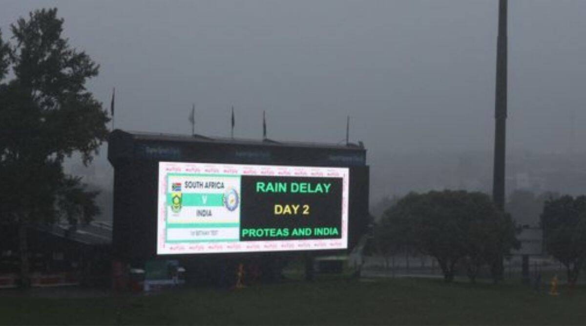 india vs south africa 1st test rain washes out second day s play in ...