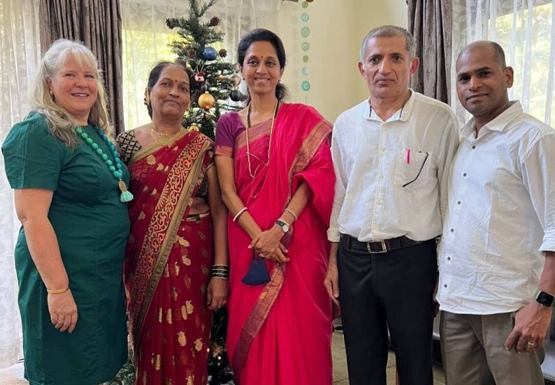 Sharad Pawar Family Celebration Christmas 2021
