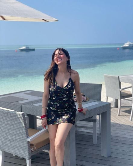 Shraddha Arya Honeymoon Bikini