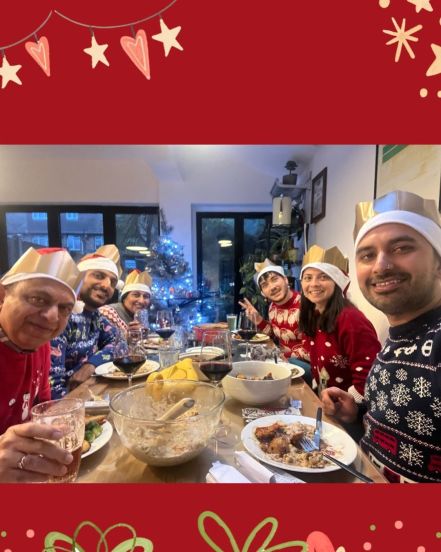 Sonalee Kulkarni Christmas 2021 Celebration
