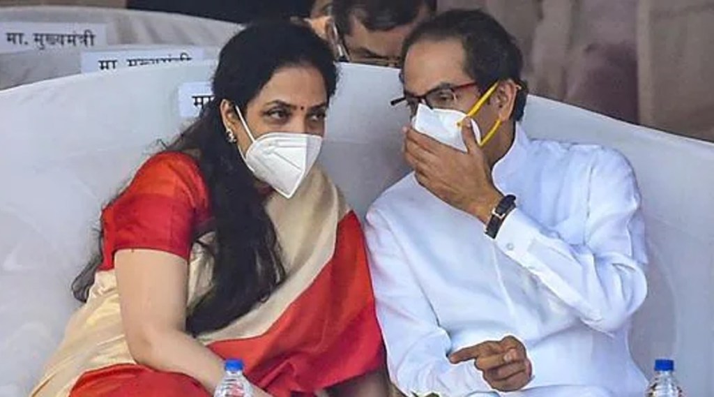 Uddhav Thakceray Wife Uddhav Thakceray Wife