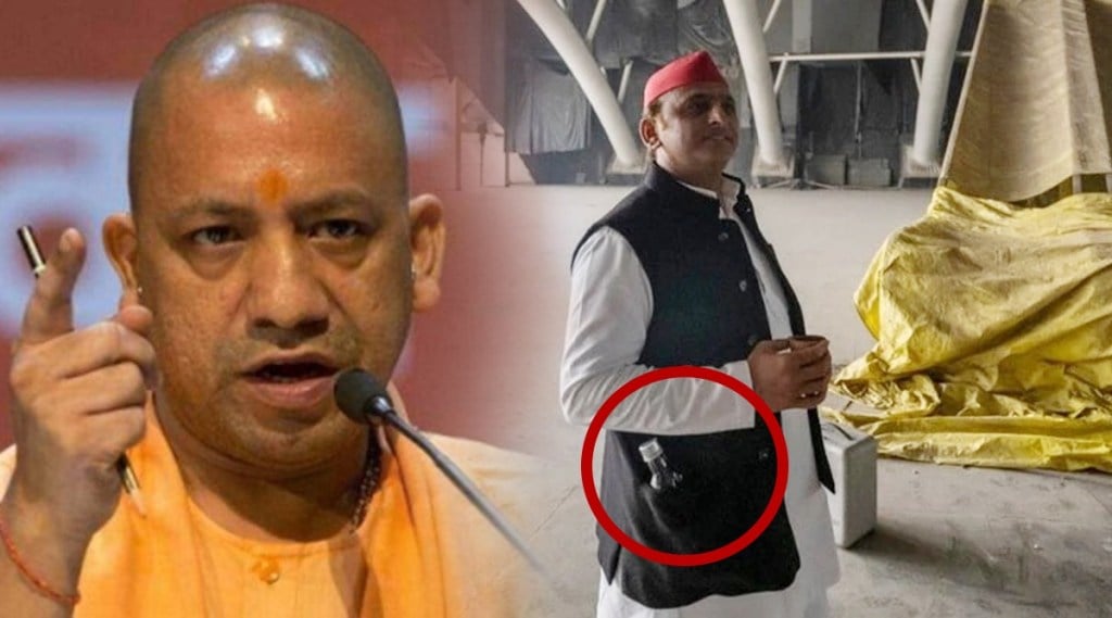 UP Election: खिशातील बाटलीवरून ‘बबुआ’ म्हणत योगींनी साधला निशाणा; तर प्रत्युत्तर देत अखिलेश म्हणाले, “भाजपा योगींना भांग…” UP Election: खिशातील बाटलीवरून ‘बबुआ’ म्हणत योगींनी साधला निशाणा; तर प्रत्युत्तर देत अखिलेश म्हणाले, “भाजपा योगींना भांग…”