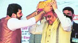 डॉ. बाबासाहेब आंबेडकरांचा काँग्रेसकडून नेहमीच अपमान; केंद्रीय गृहमंत्री अमित शहा यांची टीका