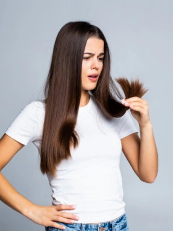 gray hair