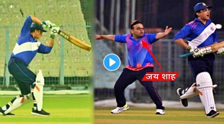 bcci agm festival match 2021 sourav ganguly team loses against jay shah team bcci agm festival match 2021 sourav ganguly team loses against jay shah team