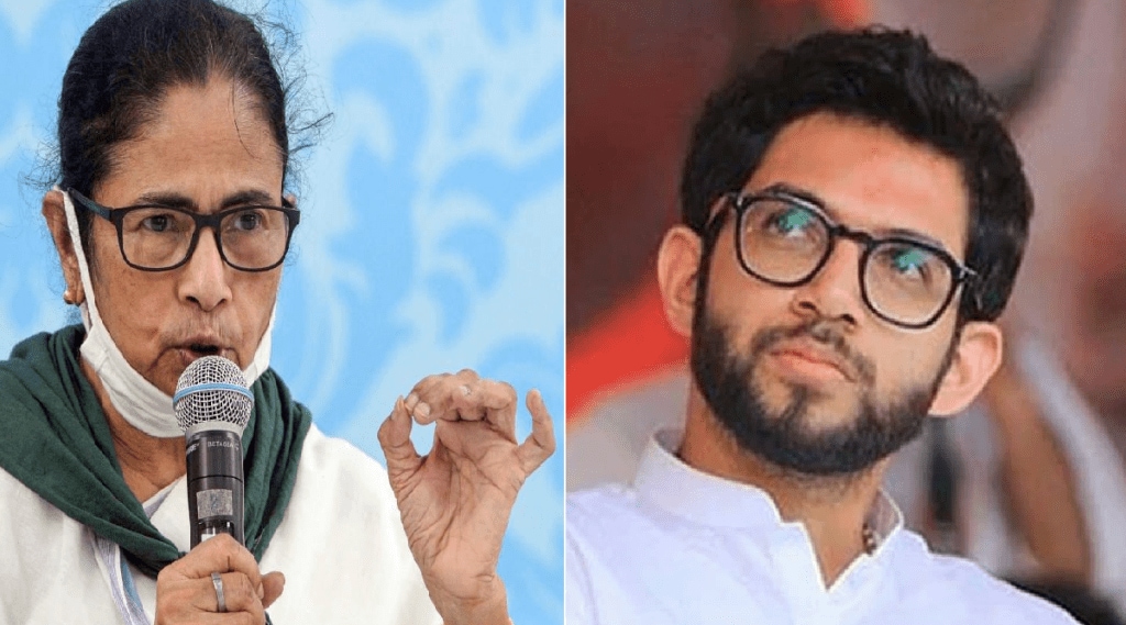 mamata banerjee aaditya thackeray meeting in mumbai photo pti