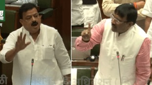 sudhir mungantiwar on bhaskar jadhav mimicry