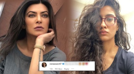 sushmita sen, renee sen, sushmita sen instagram, sushmita sen photo, renne sen comment, rohman shawl, sushmita sen breakup, सुष्मिता सेन, रेनी सेन, रोहमन शॉल, सुष्मिता सेन ब्रेकअप